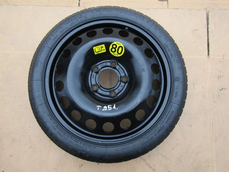 Koło Dojazdowe 16 Opel Astra H Zafira B Vectra C Meriva A Saab Fiat Croma