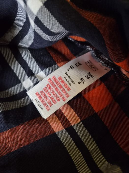 Koszula damska w kratę