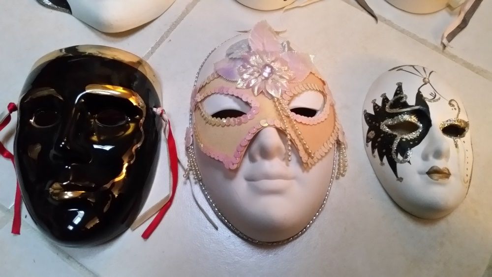 Conjunto de máscaras Venezianas!