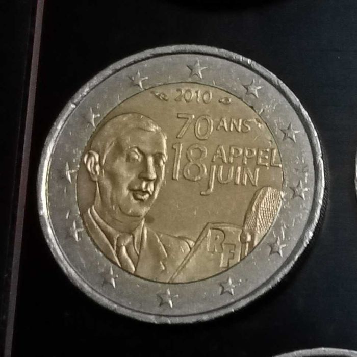 Moedas de 2 euros comemorativas - França