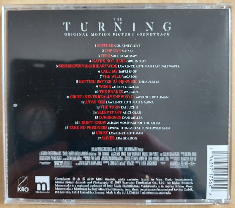 "The Turning" - CD Soundtrack, NOWA