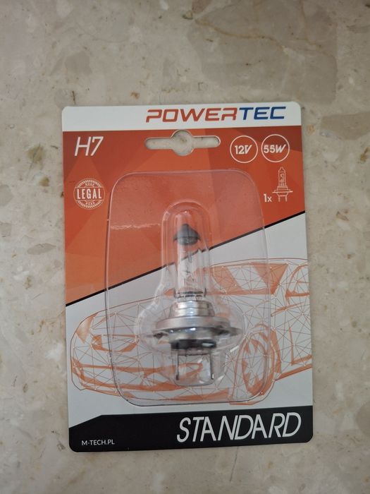 Żarówka samochodowa H7 12V 55W powertec