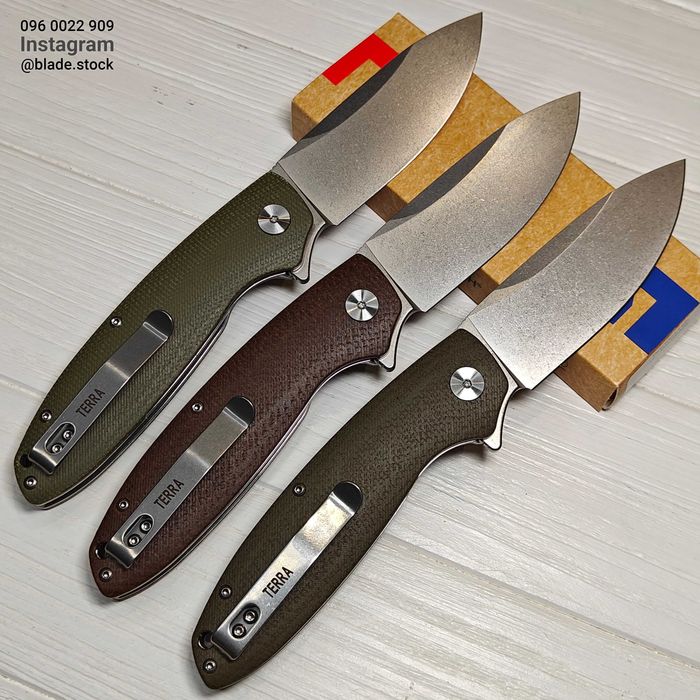 Petrified Fish PFB01 Terra сталь D2 (оригінал) складний карманний ніж