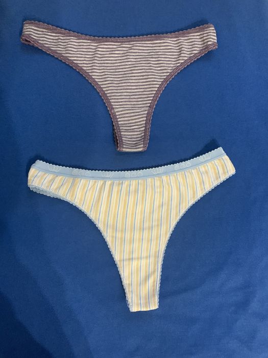 Мереживні жіночі трусики стрейч та стрінги