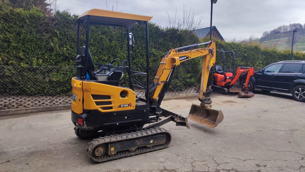 Minikoparka Sany SY 16C 2022R 950MTH mini koparka BRUTTO yanmar