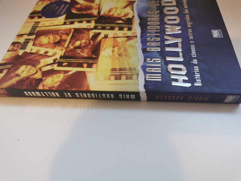 Livro "Nos Bastidores de Hollywood", Mário Augusto (NOVO)