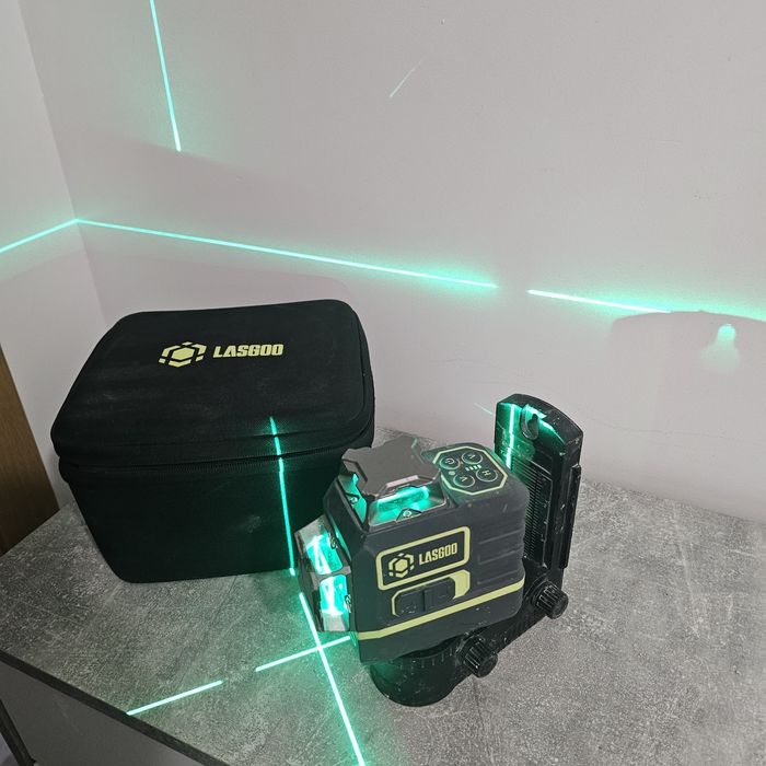 Nível Laser Profissional LASGOO LG-3Ds 3x360º (Linhas Verdes)