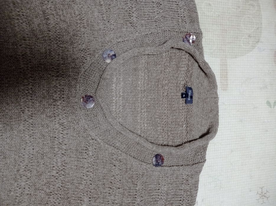 Elegancki sweter/bezrękawnik - XL