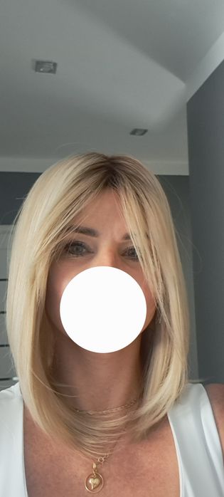 Peruka ze zdjecia blond