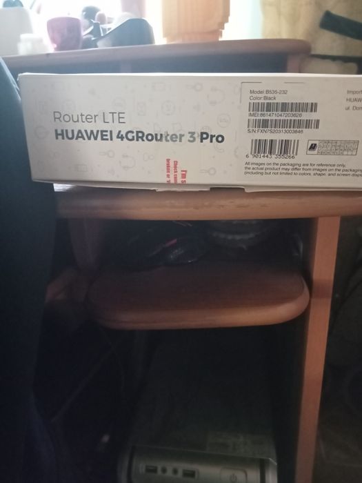 Ruter huawei B535 232 z zasilaczem i kablem do komputera