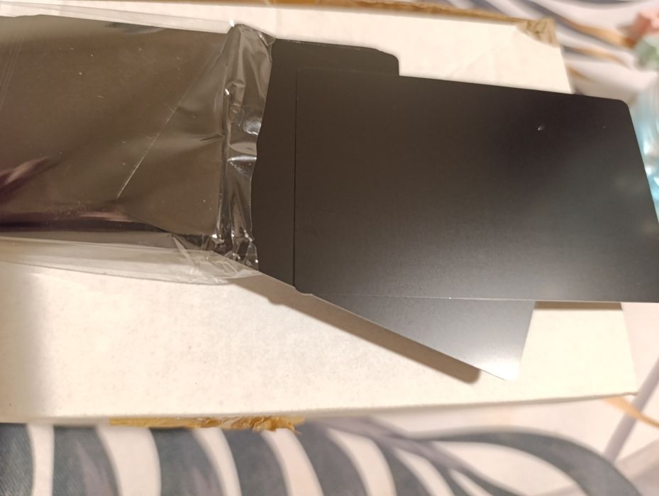 Wizytówki aluminiowe, 50szt