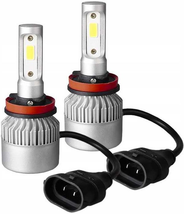 H1 H7 H11 LED Żarówki x2 80W 12-24V 6500K MAŁE MTECH Sklep WARSZAWA
