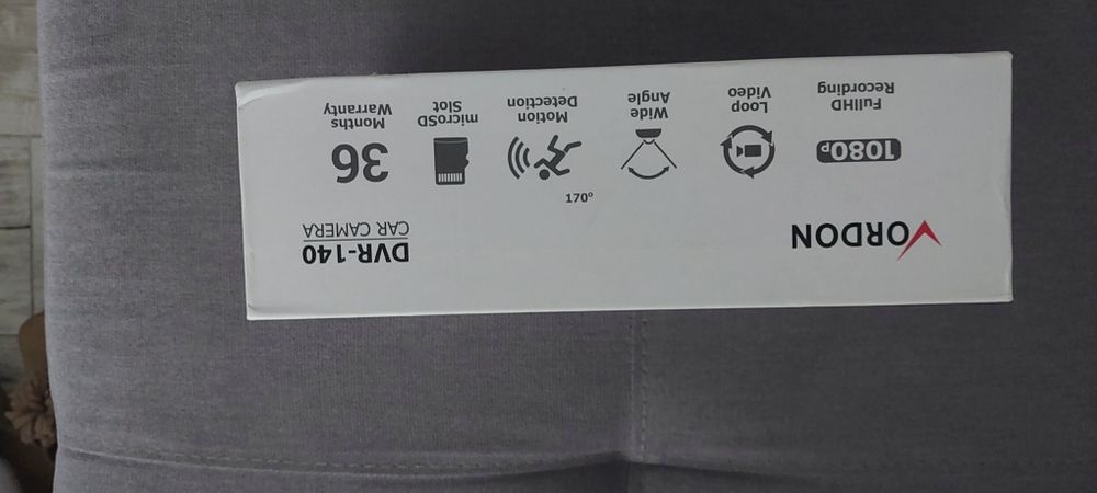 Wideorejestrator Uszkodzony ekran  Vordon DVR-140