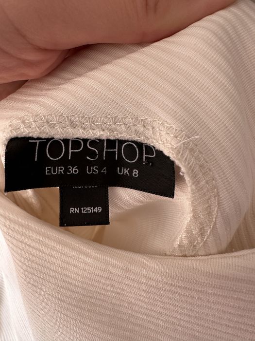 Elegancka biala sukienka, rozmiar S