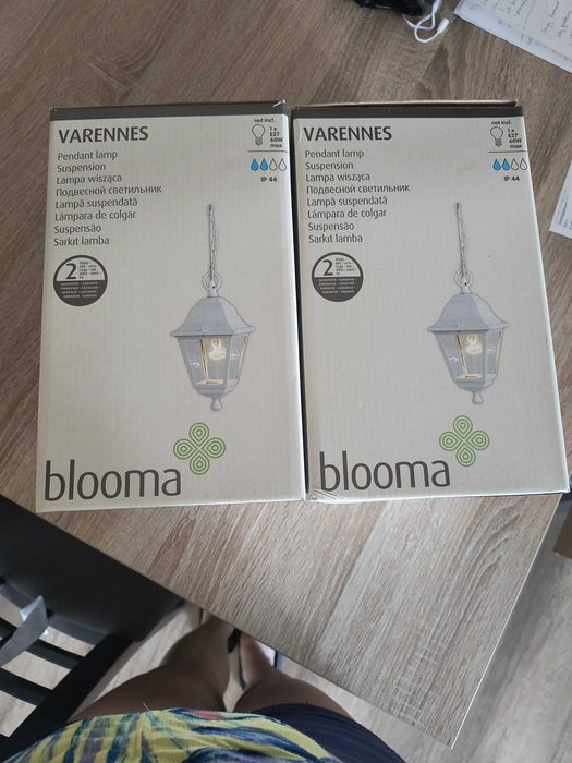 Lampa wisząca ogrodowa