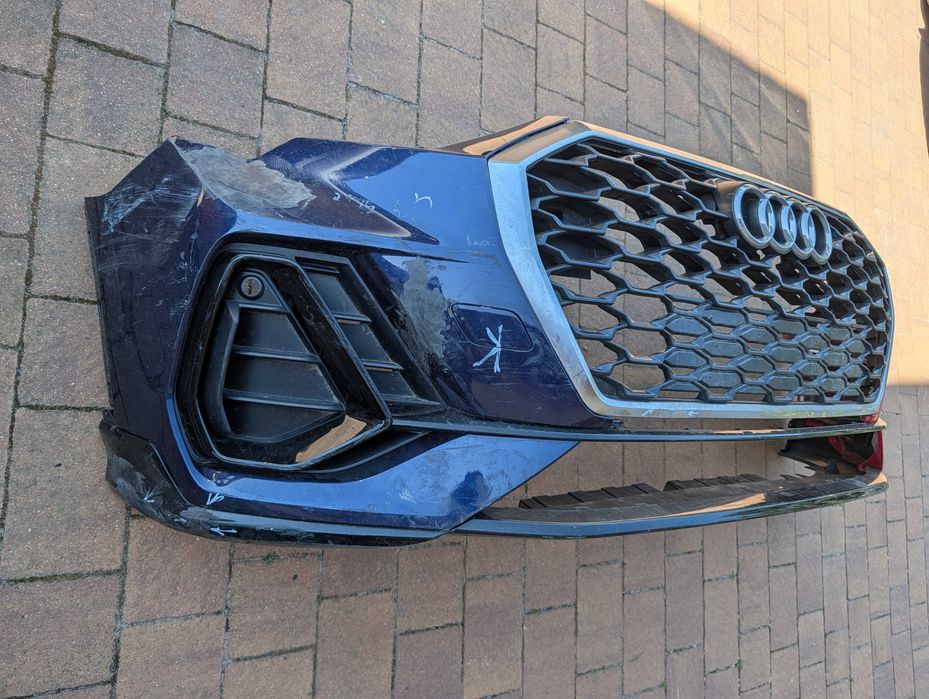 audi q3 83a zderzak przód sline oryginał