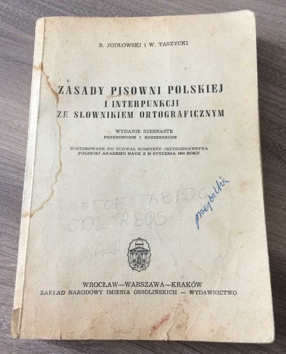 Zasady pisowni polskiej i interpunkcji ze słownikiem Teraz taniej!