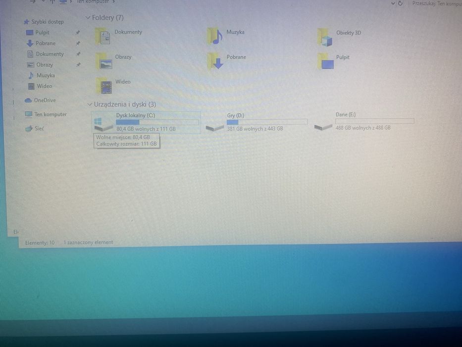 Komputer stacjonarny pc