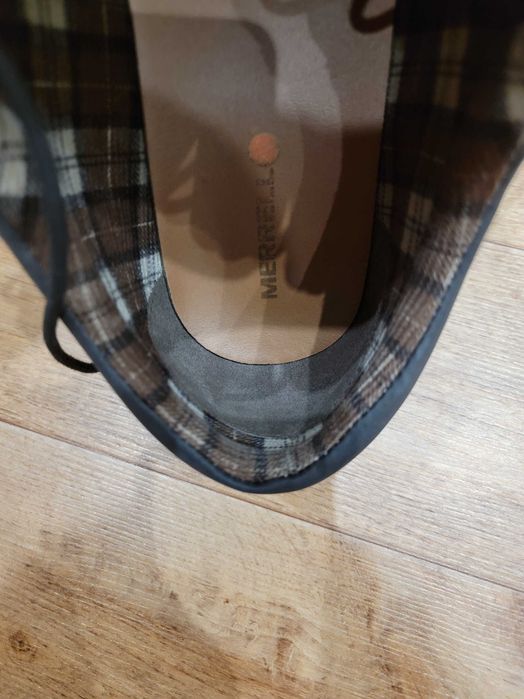 Кожанные осенние мужские ботинки Merrell