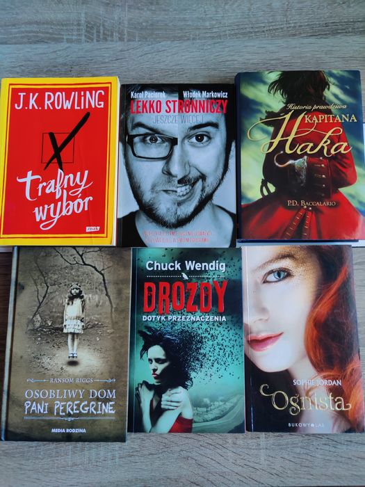 Różne książki, w dobrym stanie