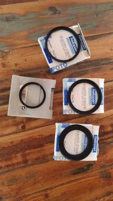 Heliopan Adapter, Anéis Step Down (ver descrição)