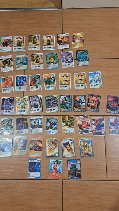 Karty ninjaman turtles chim Spider-Man ninja i inne 44 sztuki