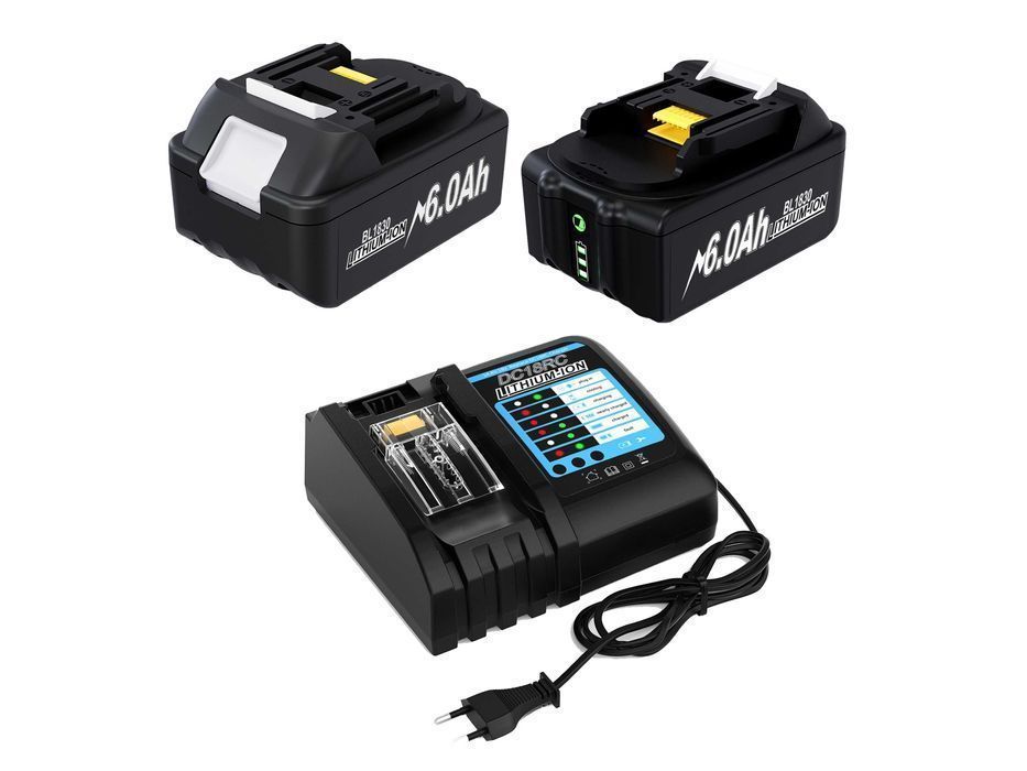Zestaw 2x Akumulator bateria do MAKITA BL1850 18V 6,0Ah + ŁADOWARKA