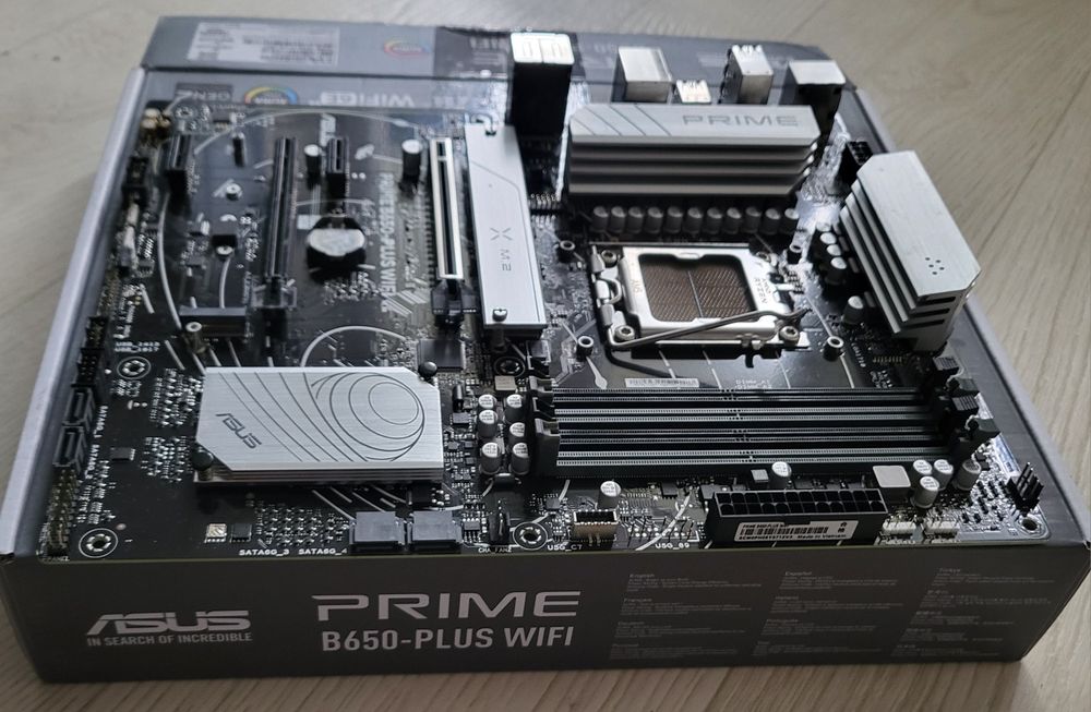 Материнська плата Asus PRIME B650-Plus (sAM5, AMD B650, PCI-Ex16)