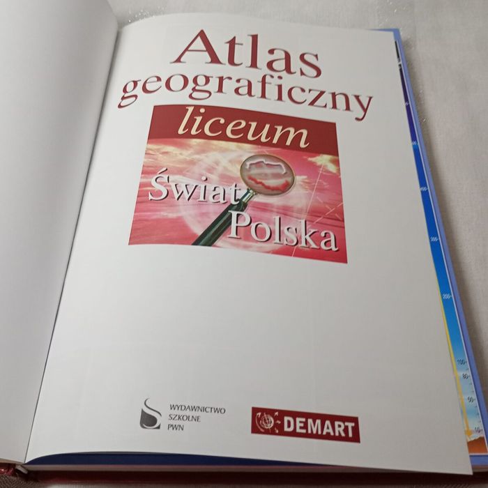 Atlas geograficzny Liceum Świat, Polska + Mapy do matury. Beata Byer