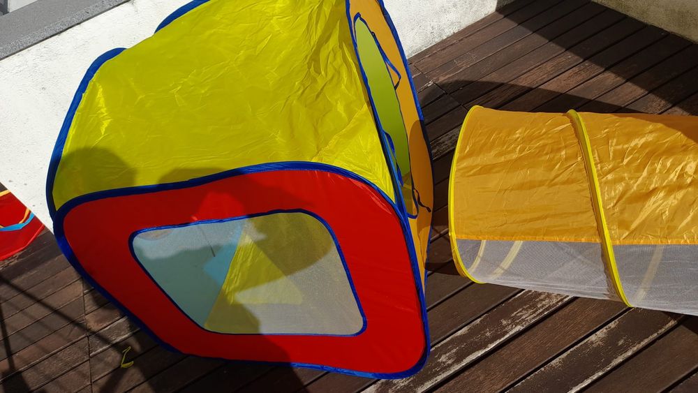 Tenda + Túnel infantil