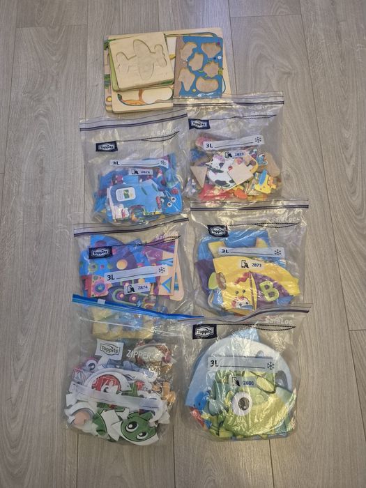 Puzzle i układanki drewniane