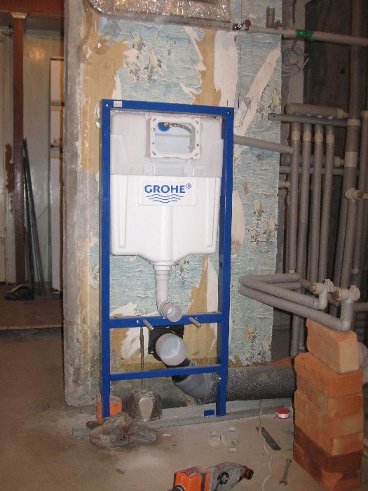 Услуги сантехника, ремонт водоснабжения, канализации. Счетчики.