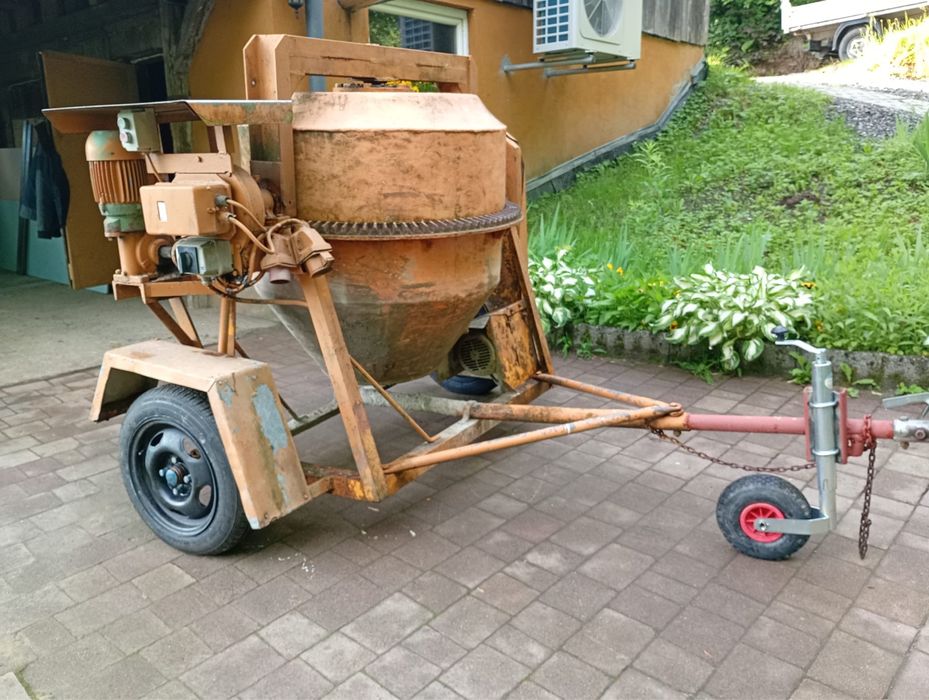 Betoniarka duża 350l