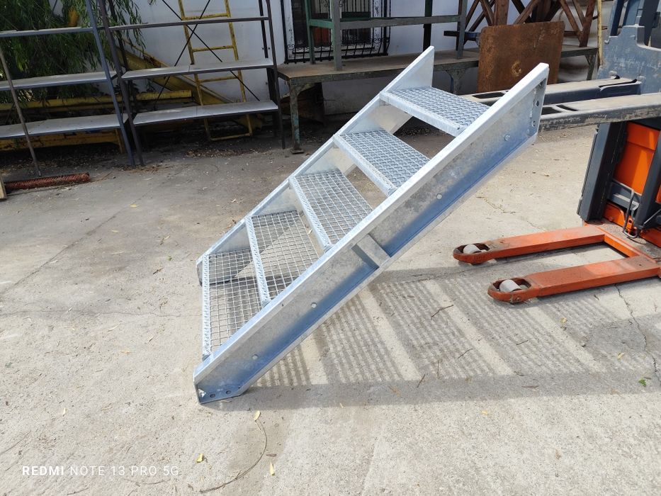 Schody krata wema wejście na 112cm loft 5 stopni