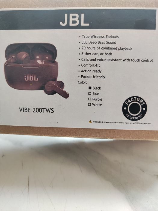 Продам кейс от наушников JBL VIBE 200TWS
