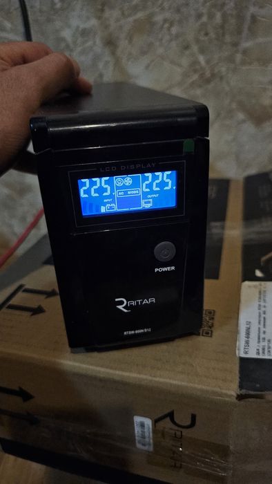 Комплект ДБЖ Ritar 360Вт чистий синус + акумулятор 100Ah