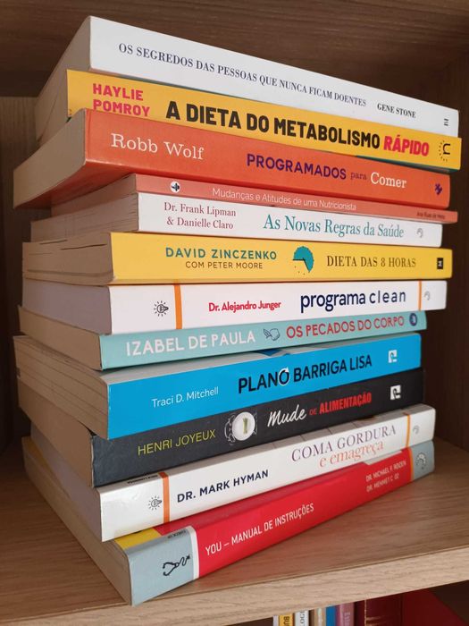 Vários Livros sobre Alimentação / Saúde [portes grátis]