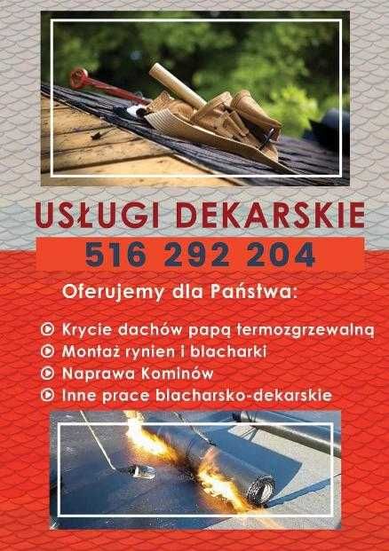 Usługi Dekarskie - dekarz, blacharz