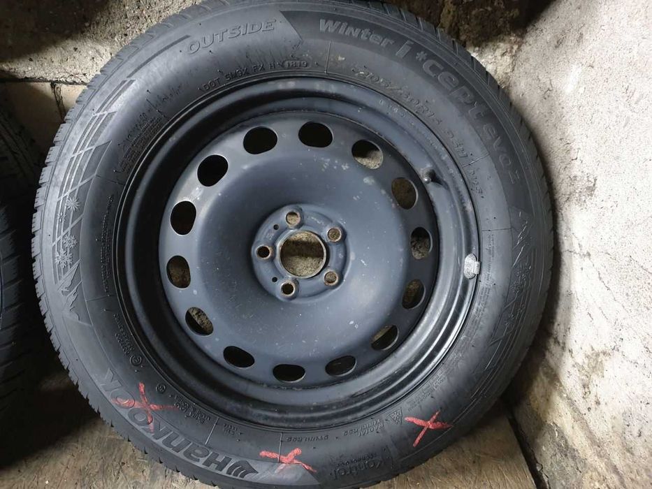 Felgi stalowe R16 5x100 6JX16H2 ET 35 Ibiza Scala Kamiq T-cross Taigo