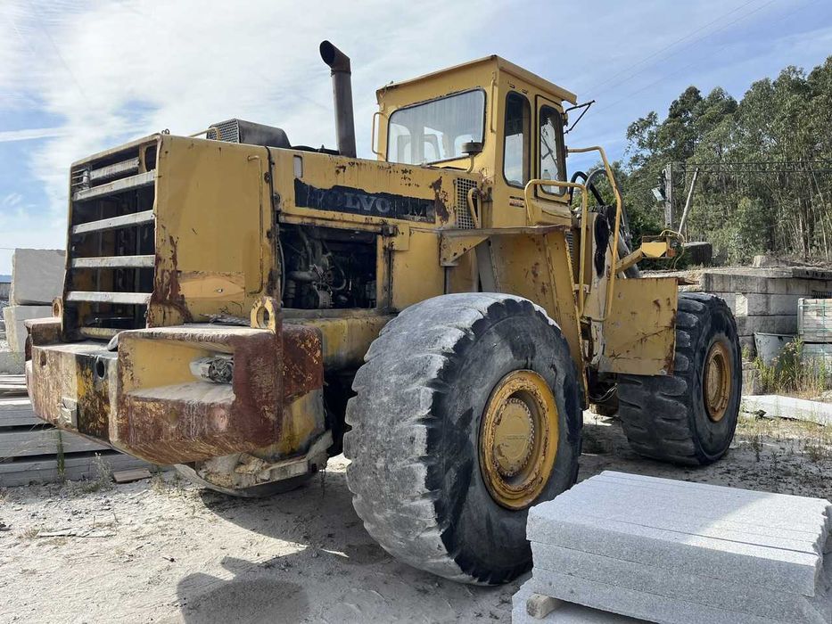 Pá Carregadora Volvo L160 - a funcionar