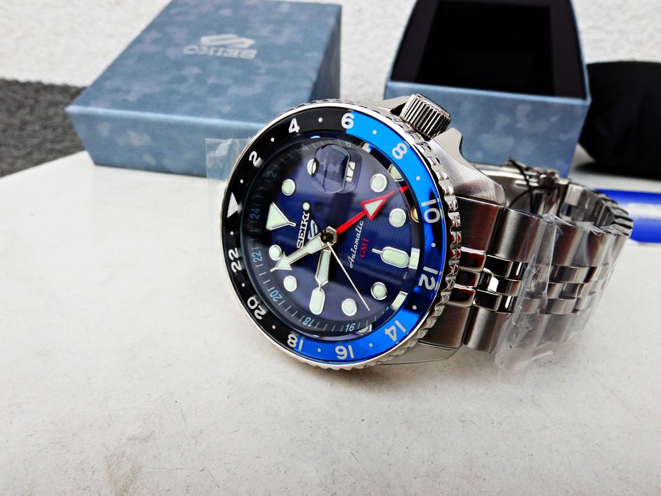 Zegarek męski Seiko 5 Sports GMT SSK003K1 Automatic Nowy