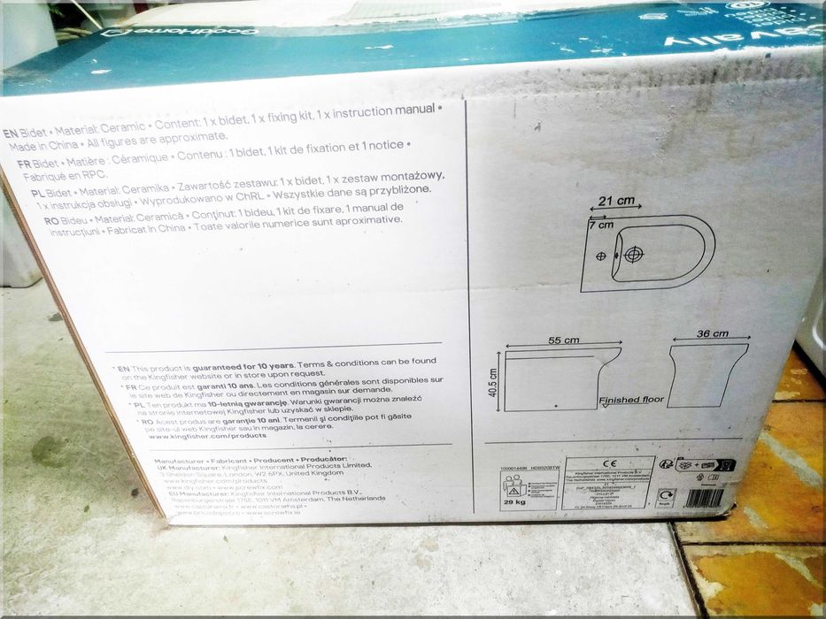 Bidet GoogHome  nowy wolno stojący
