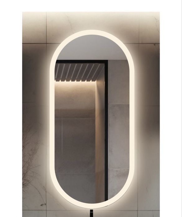 Lustro Owalne 120x60