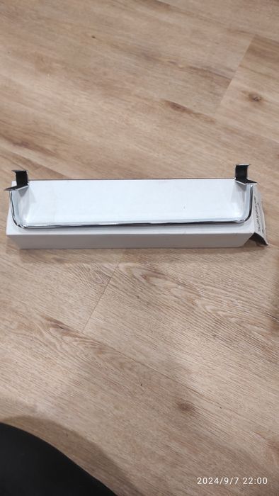 Toalheiro em aço inoxidável 36cm