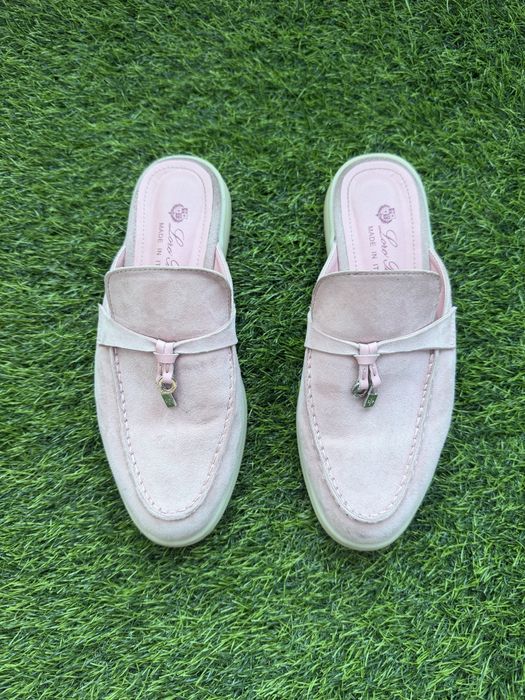 Loro Piana Charms Walk Mules 37