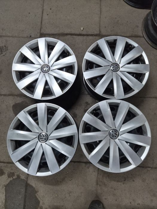 Felgi stalowe 5x112x16 Wv/Kołpaki/Montaż Wysyłka