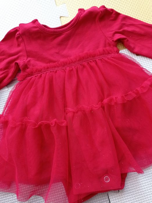 Sukienki i body dla dziewczynki 62, 0-3 mies