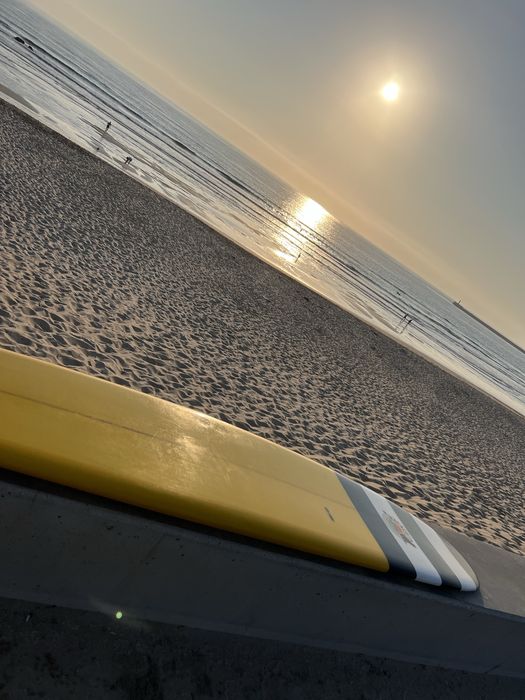 Longboard 9’6 com capa + Quilha