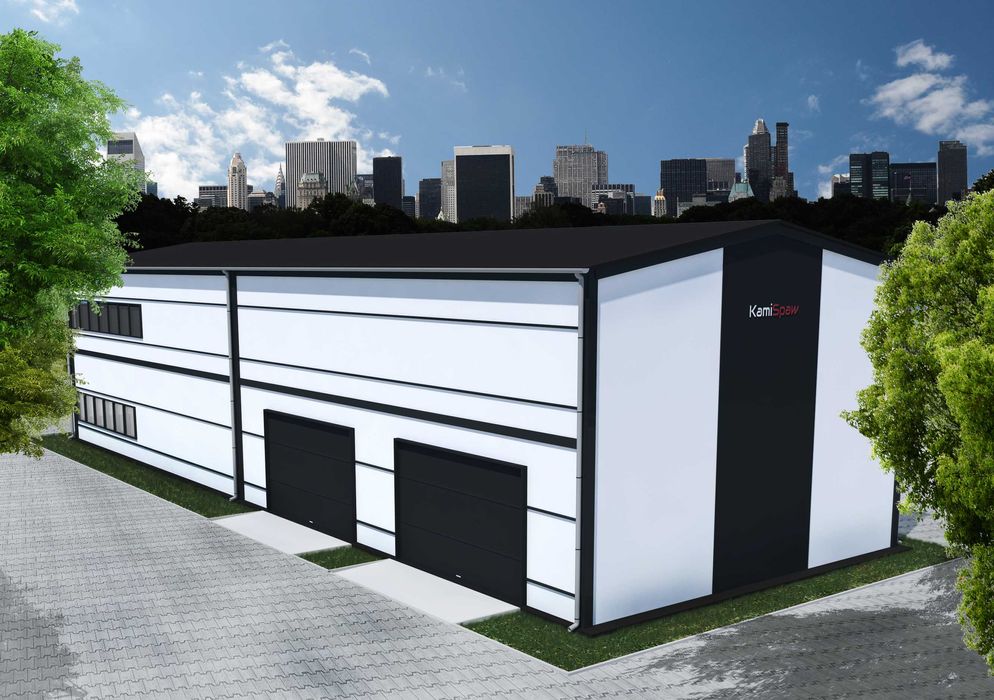 Konstrukcja Hali 14x20x4m 280m2 Konstrukcje stalowe hale PRODUCENT