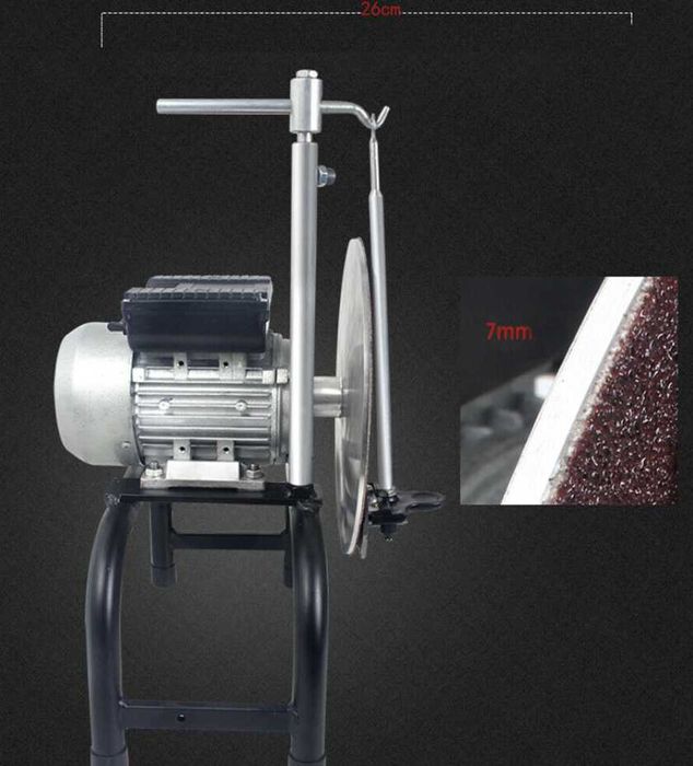 Máquina de afiar pentes/cortadores 450w e Ø 260mm para Maq. de Tosquia